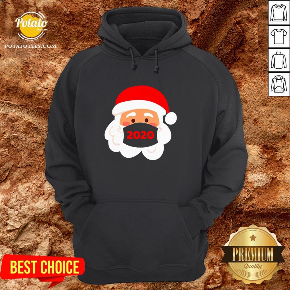 Santa Claus Wearing Face Mask 2020 Christmas Shirt