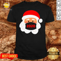 Santa Claus Wearing Face Mask 2020 Christmas Shirt