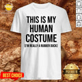 This Is My Human Costume I’m Really A Rubber Duck Halloween Shirt