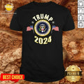 Trump 2024 Presidential Seal Flag Shirt