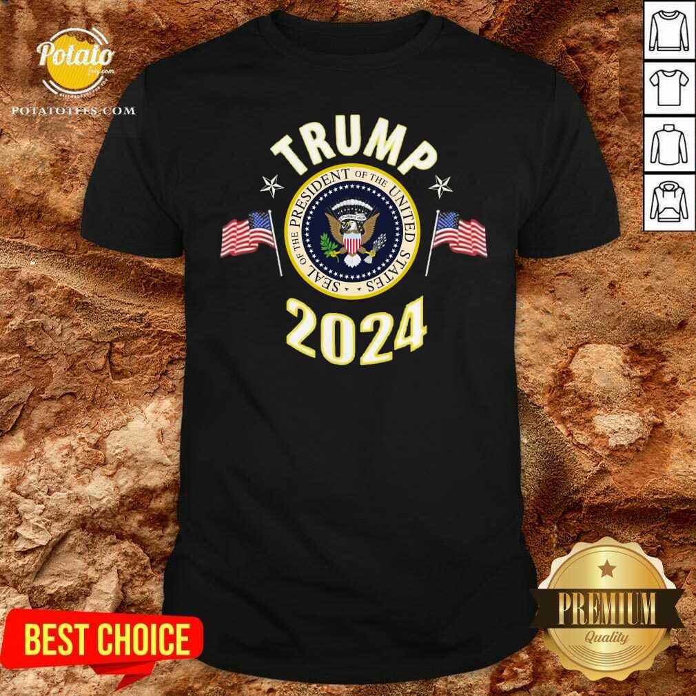 Trump 2024 Presidential Seal Flag Shirt