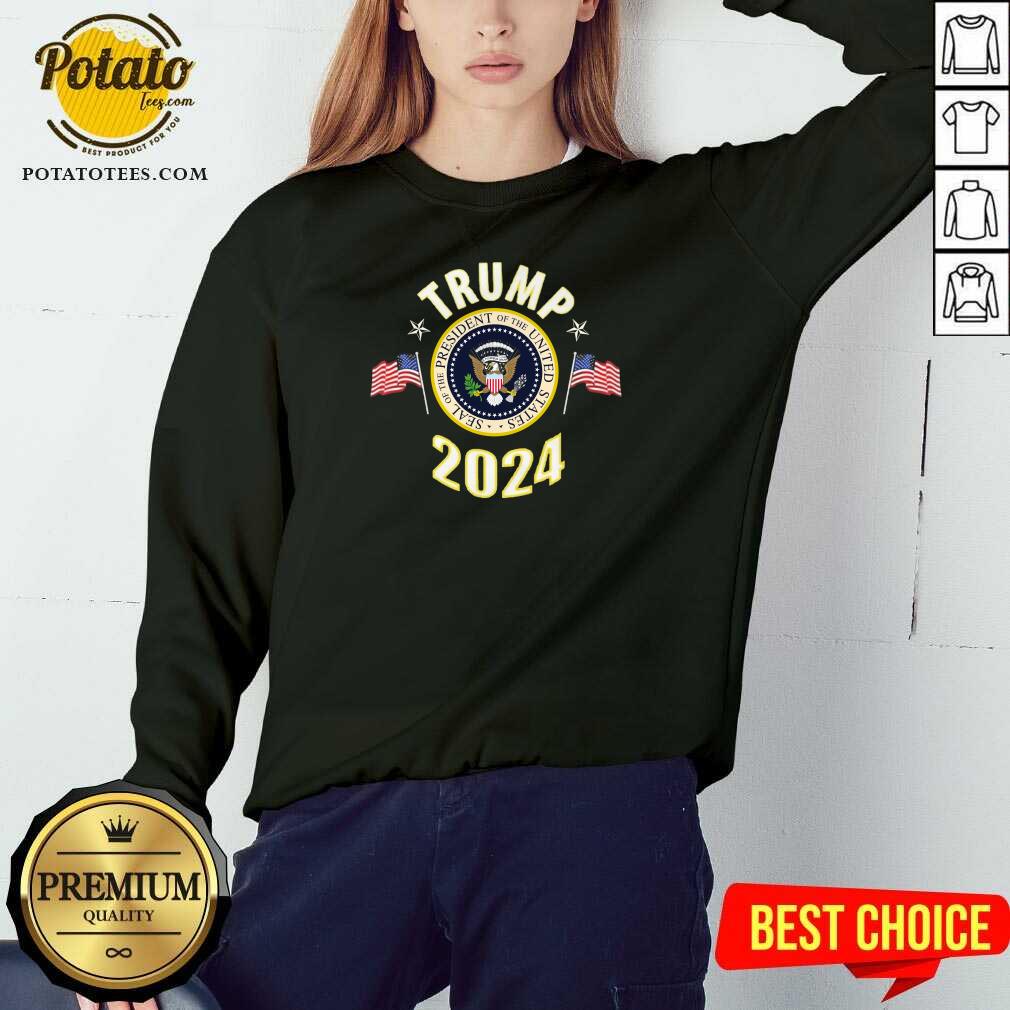 Trump 2024 Presidential Seal Flag Shirt