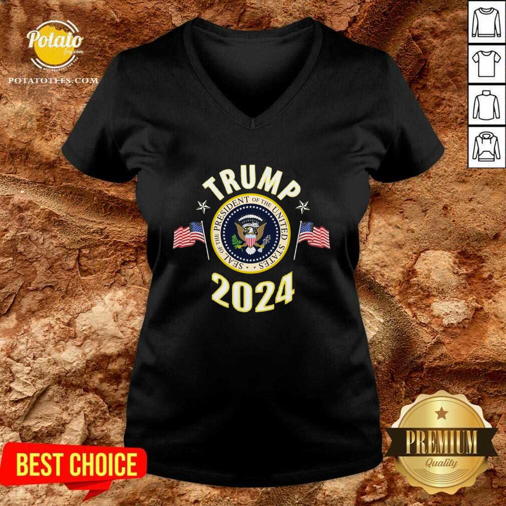 Trump 2024 Presidential Seal Flag Shirt