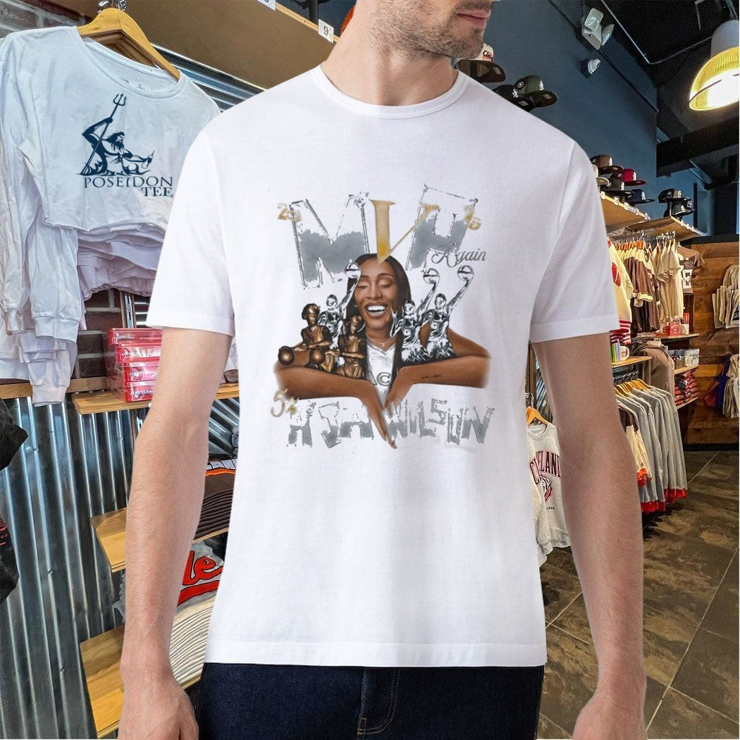Aja Wilson 5x Mvp Again 2026 Shirt