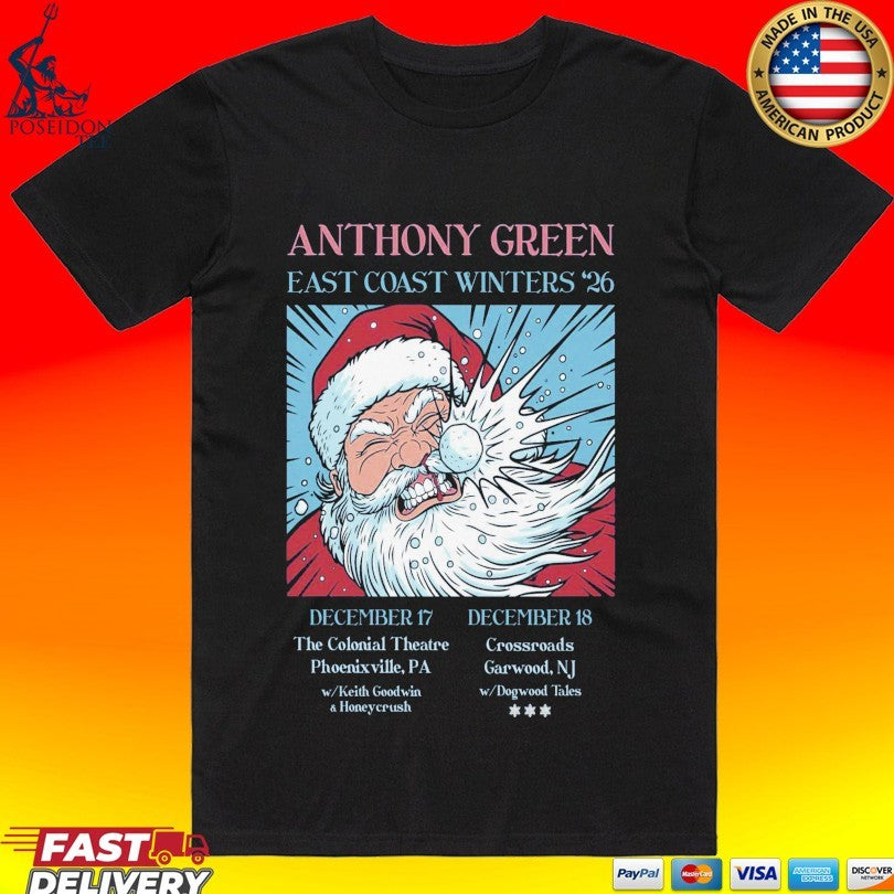 Anthony Green East Coast Winters ’26 December 17 December 18 Shirt