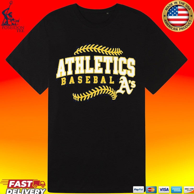 Athletics Champion Green Baseball Shirt