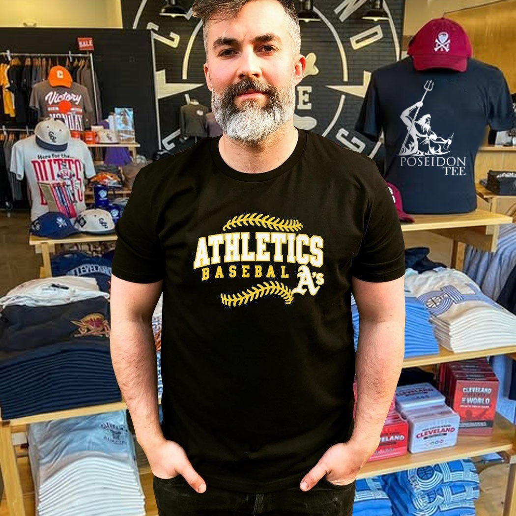Athletics Champion Green Baseball Shirt