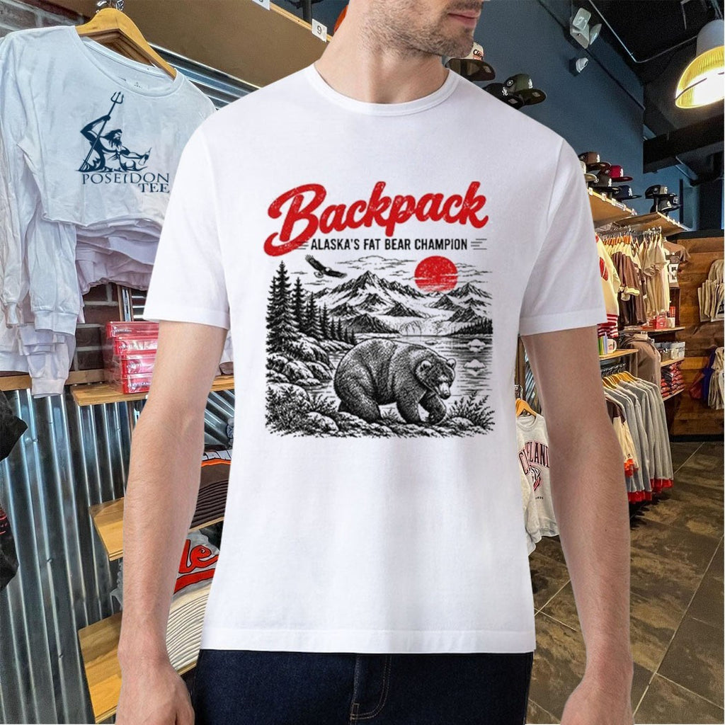 Backpack Alaska’s Fat Bear Champion Shirt