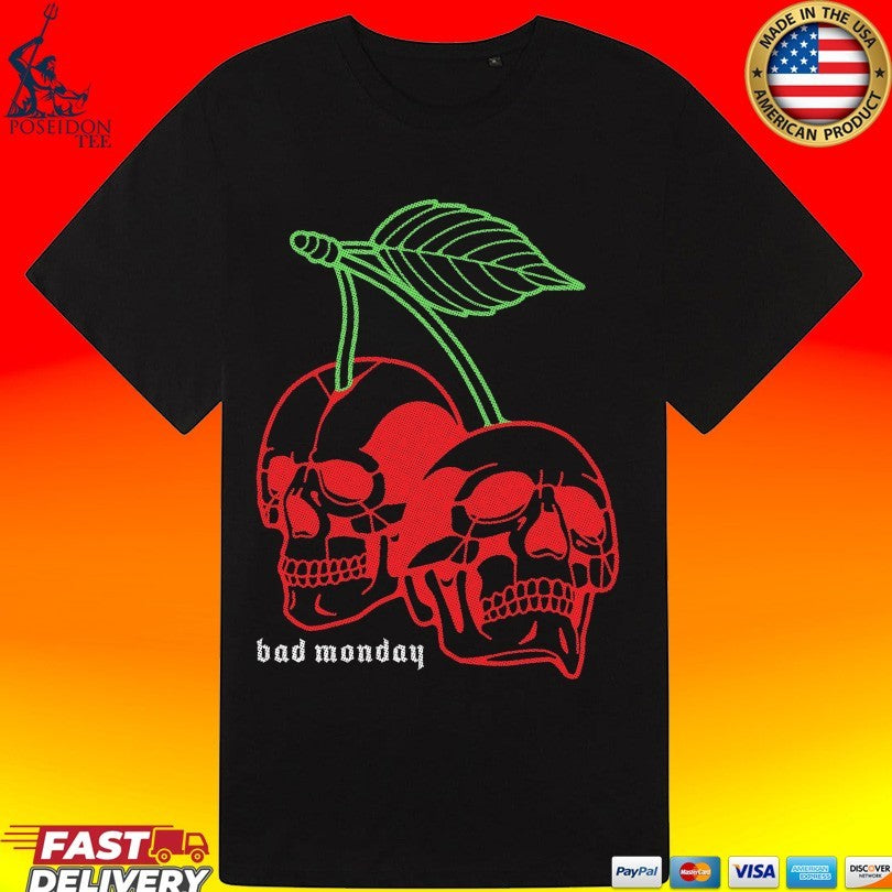 Bad Monday Apparel Cherry Skull Shirt
