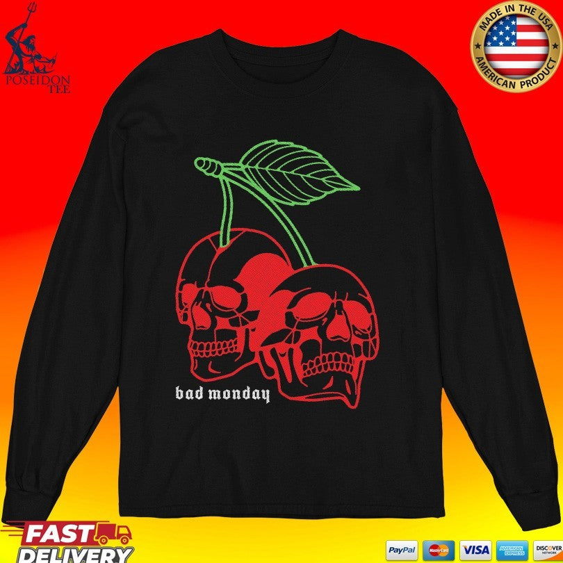 Bad Monday Apparel Cherry Skull Shirt