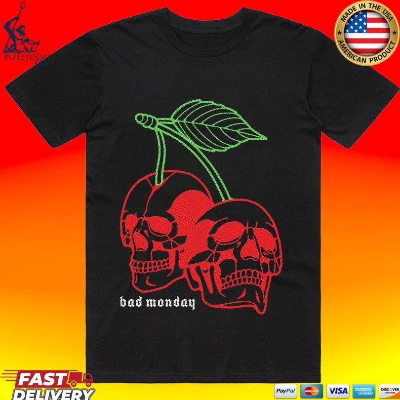 Bad Monday Apparel Cherry Skull Shirt