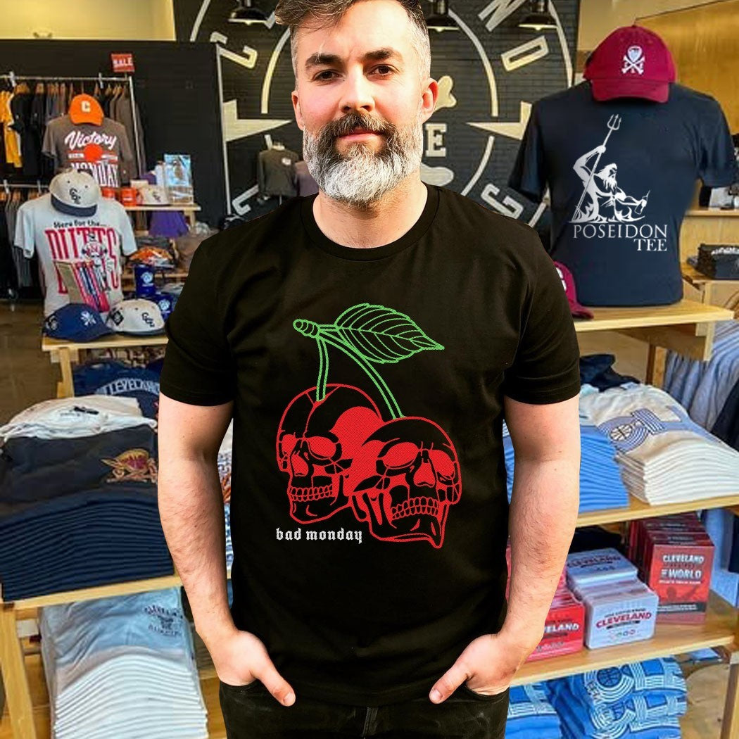 Bad Monday Apparel Cherry Skull Shirt
