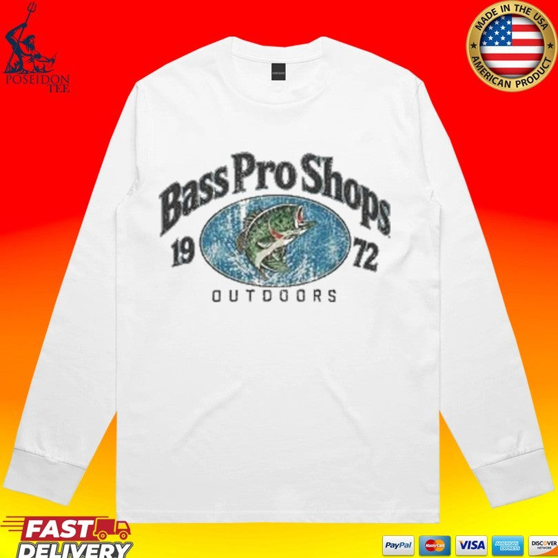 Brad Pitt Bass Pro Shop Outdoors 1972 Shirt