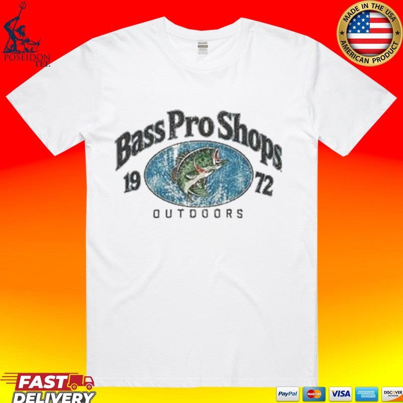 Brad Pitt Bass Pro Shop Outdoors 1972 Shirt