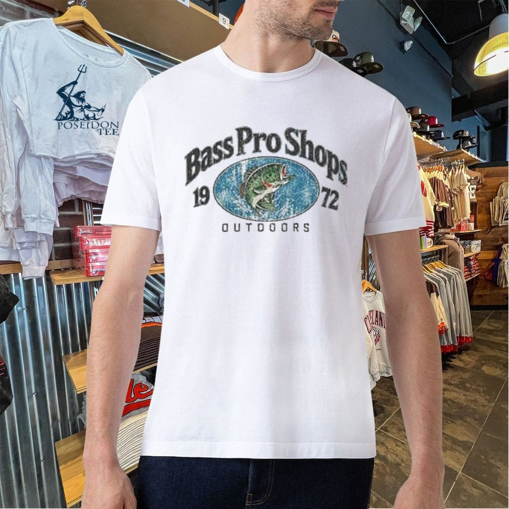 Brad Pitt Bass Pro Shop Outdoors 1972 Shirt
