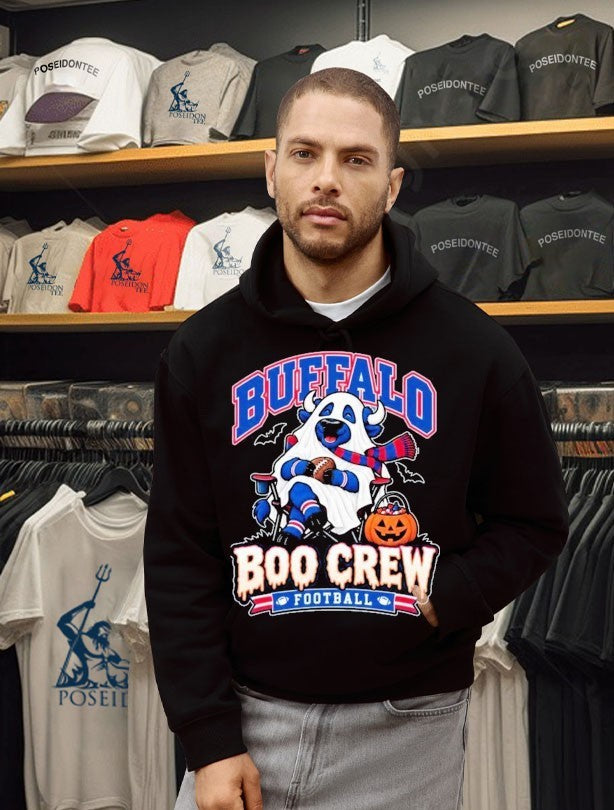 Buffalo Boo Crew Football Halloween Shirt