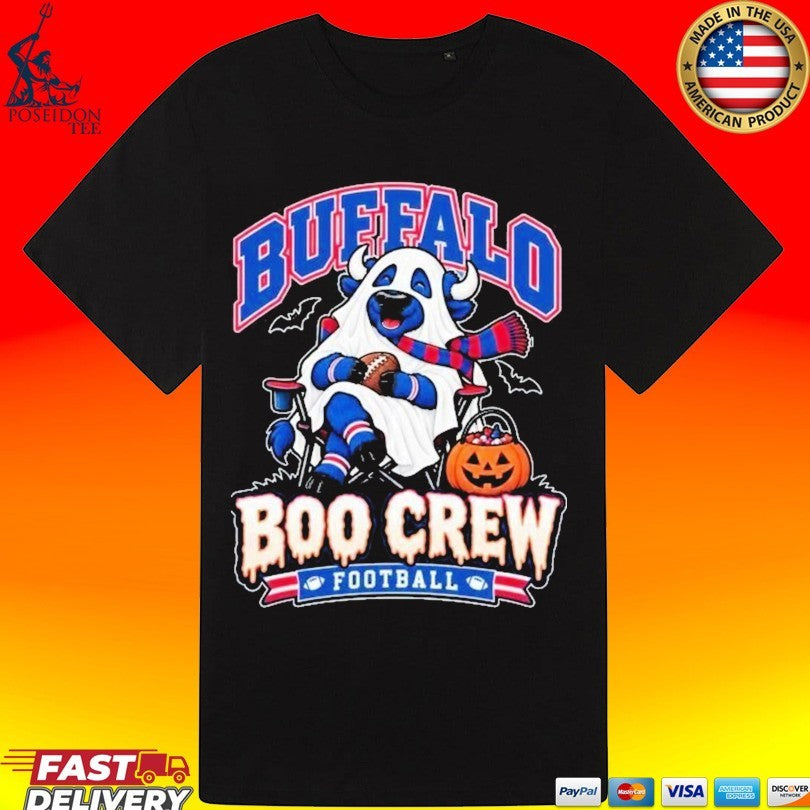 Buffalo Boo Crew Football Halloween Shirt