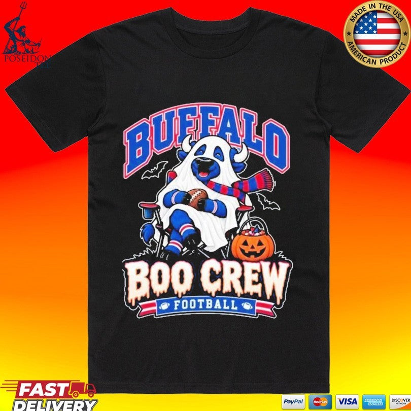 Buffalo Boo Crew Football Halloween Shirt