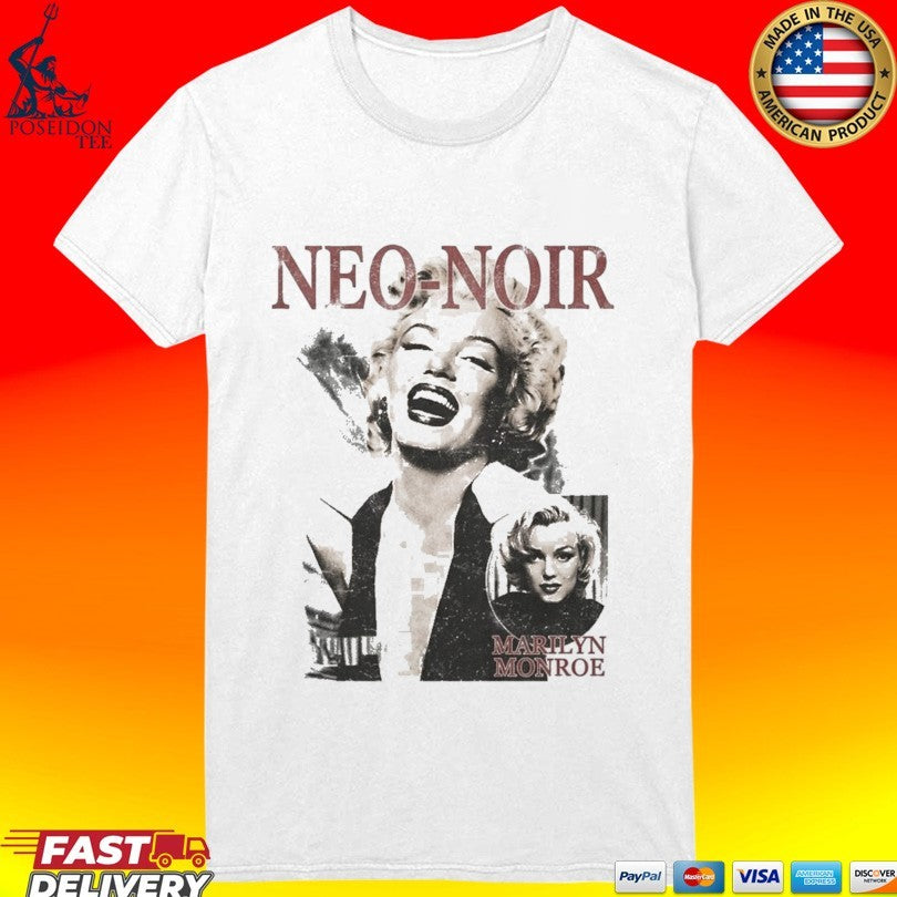 Cam Wilder Marilyn Monroe Neo-Noir Retro Shirt