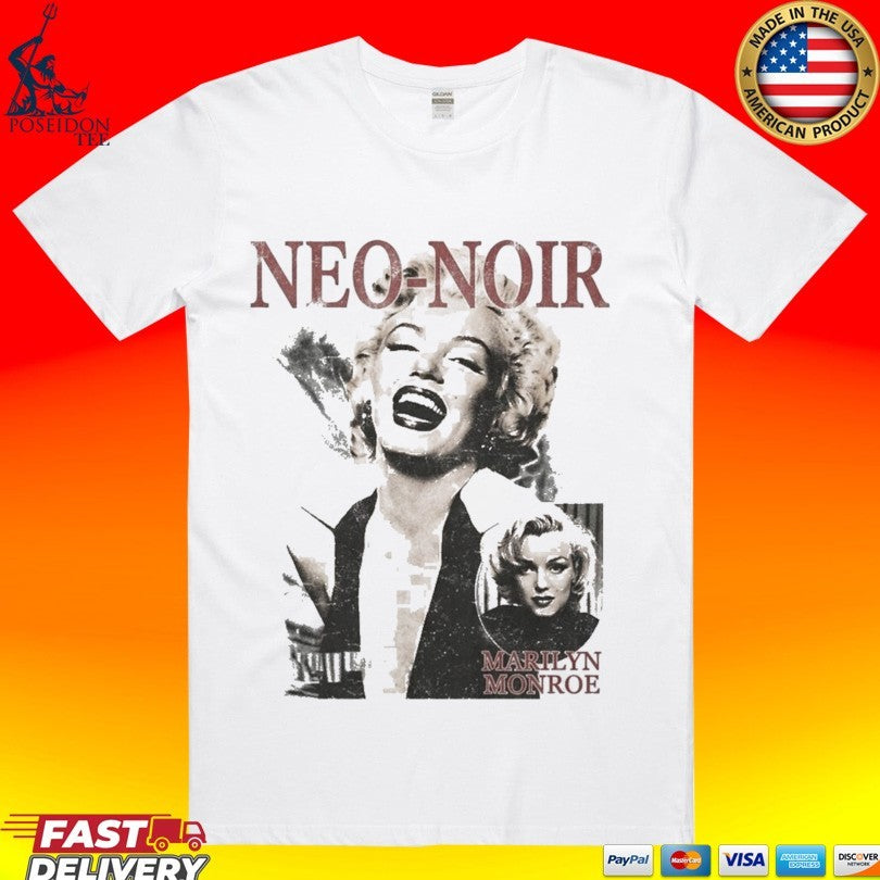 Cam Wilder Marilyn Monroe Neo-Noir Retro Shirt