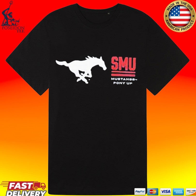 Coach Rhett Lashlee Smu Mustangs Pony Up Shirt