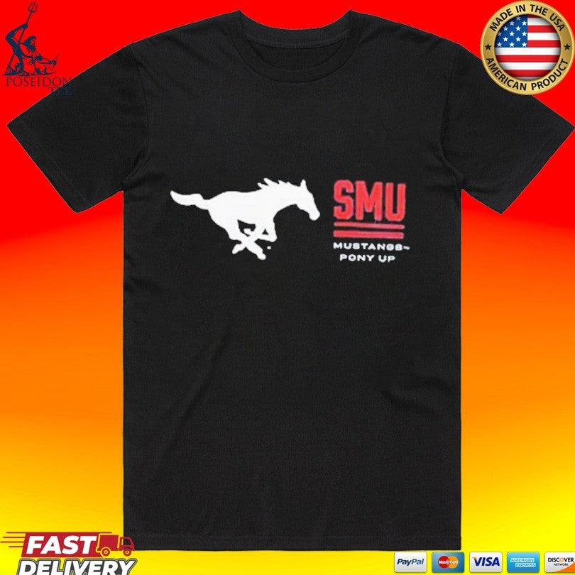 Coach Rhett Lashlee Smu Mustangs Pony Up Shirt