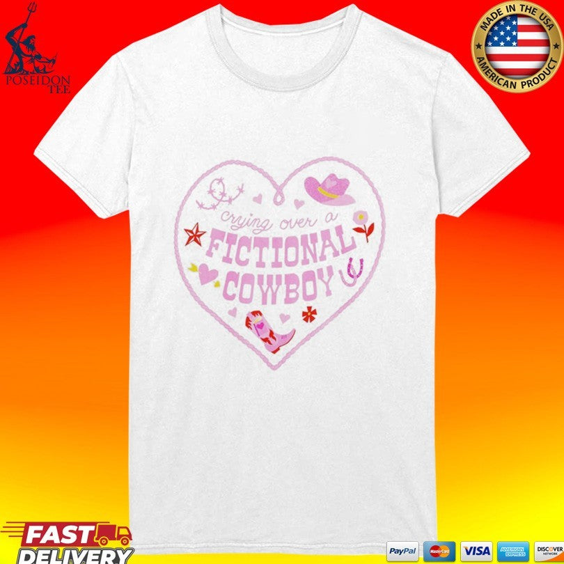 Crying Over A Fictional Cowboy Romance Shirt