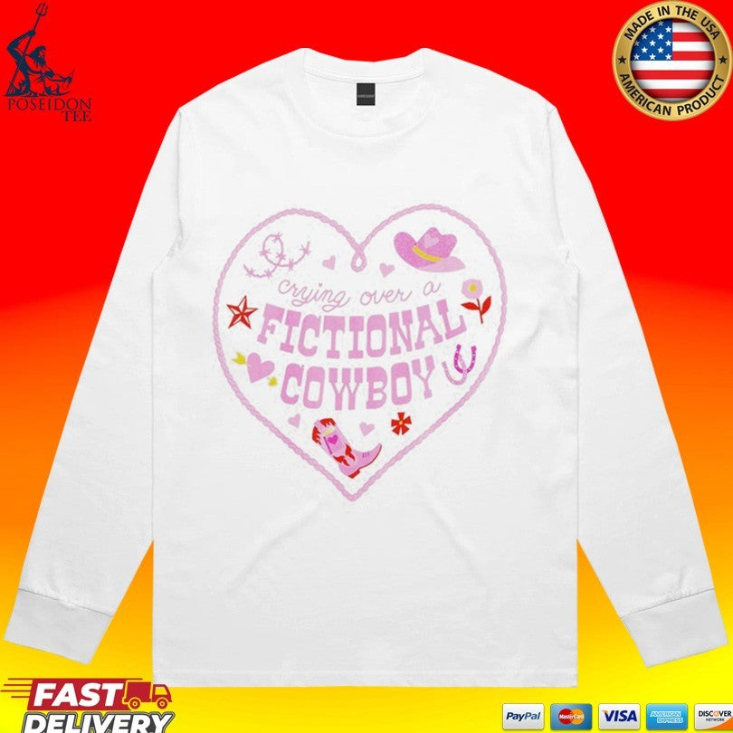 Crying Over A Fictional Cowboy Romance Shirt