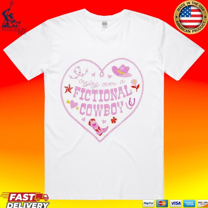 Crying Over A Fictional Cowboy Romance Shirt