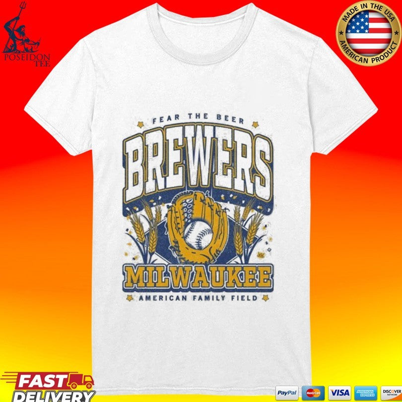 Fear The Beer Brewers American Family Field Shirt