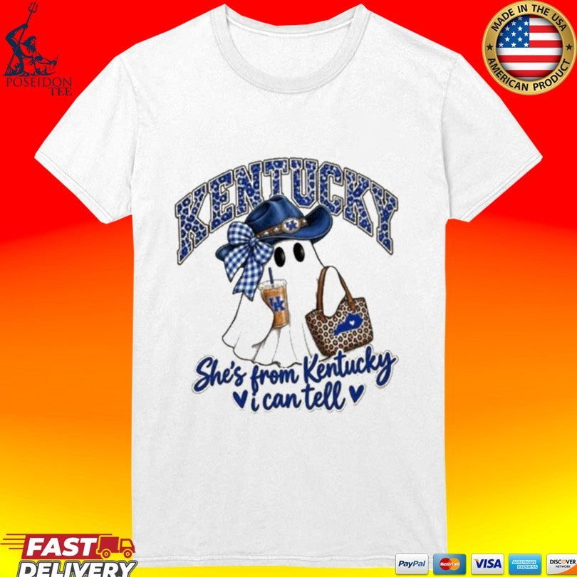 Ghost She’s From Kentucky I Can Tell Halloween Shirt