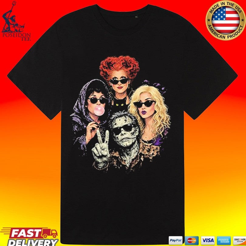 Halloween Hocus Pocus Portrait Selfie Shirt