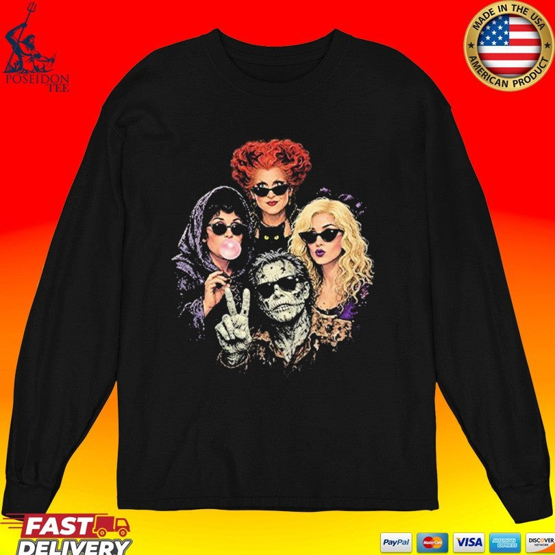 Halloween Hocus Pocus Portrait Selfie Shirt