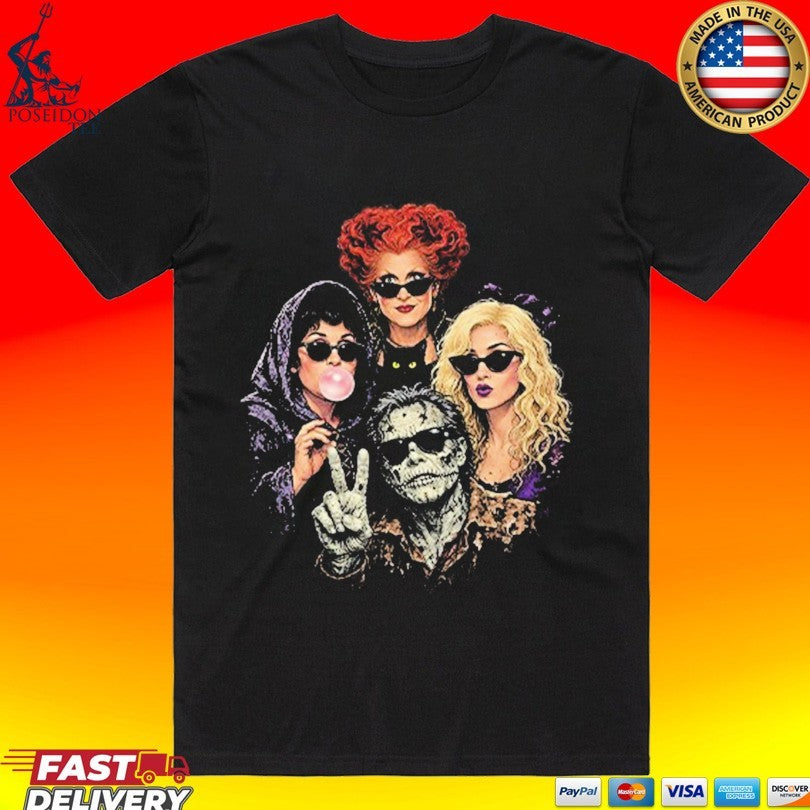 Halloween Hocus Pocus Portrait Selfie Shirt