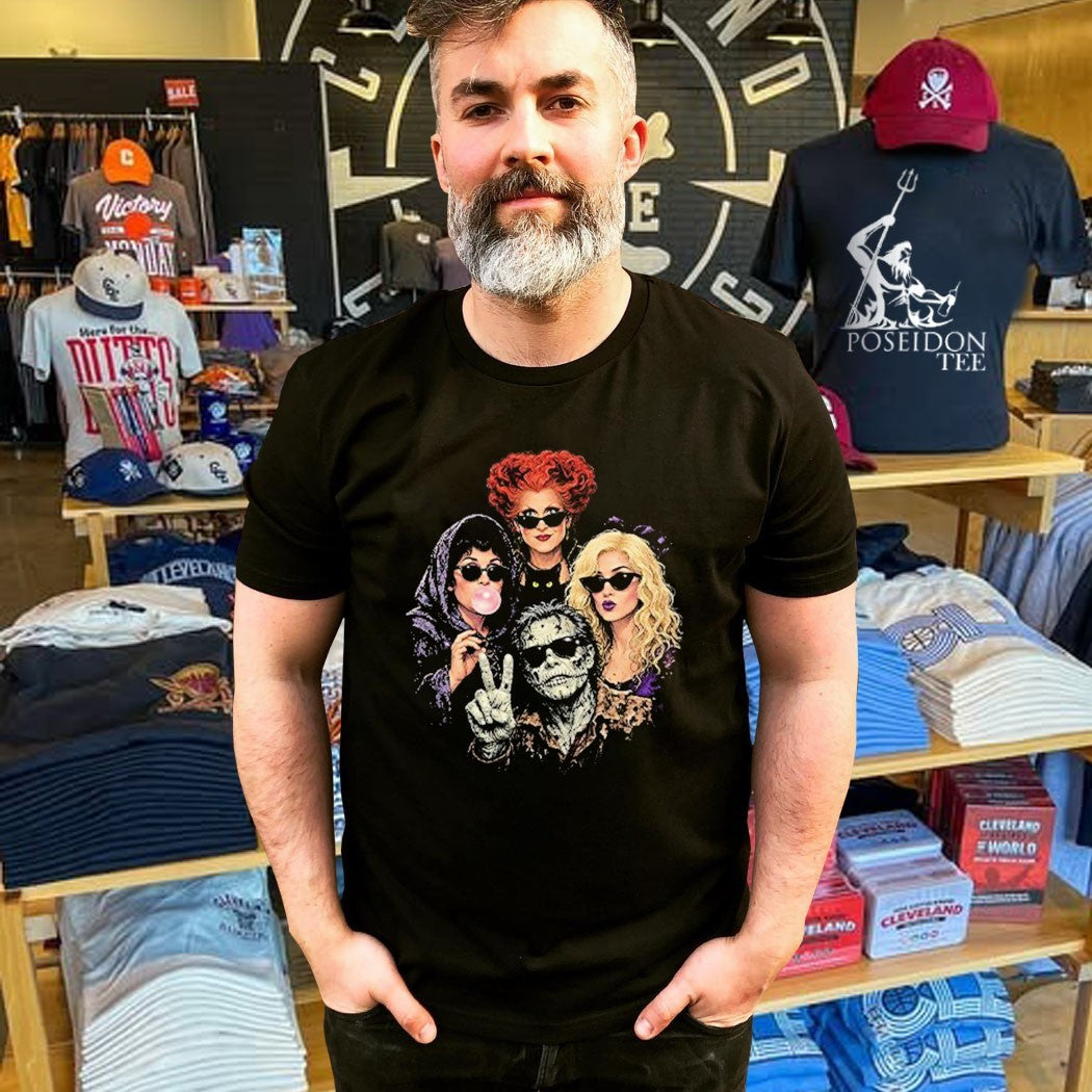 Halloween Hocus Pocus Portrait Selfie Shirt