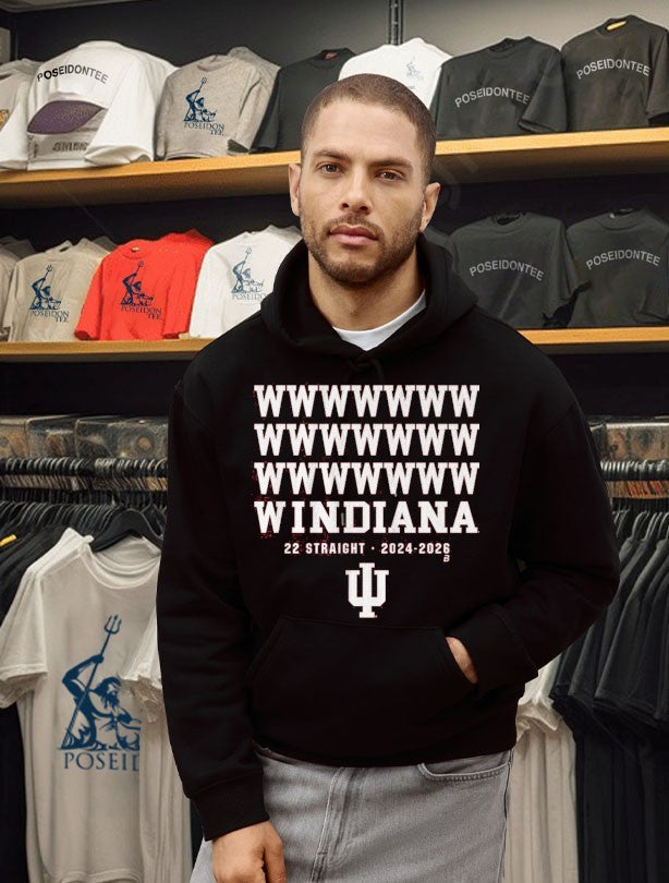 Indiana Football 22 Straight Wins 2024 2026 Shirt