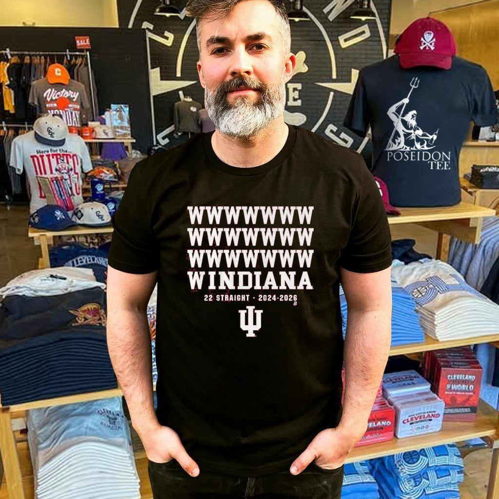 Indiana Football 22 Straight Wins 2024 2026 Shirt