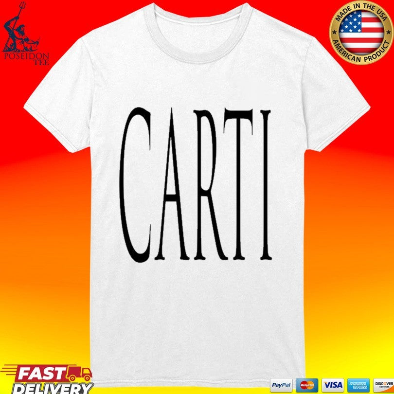 Interscope Records Carti Text Shirt