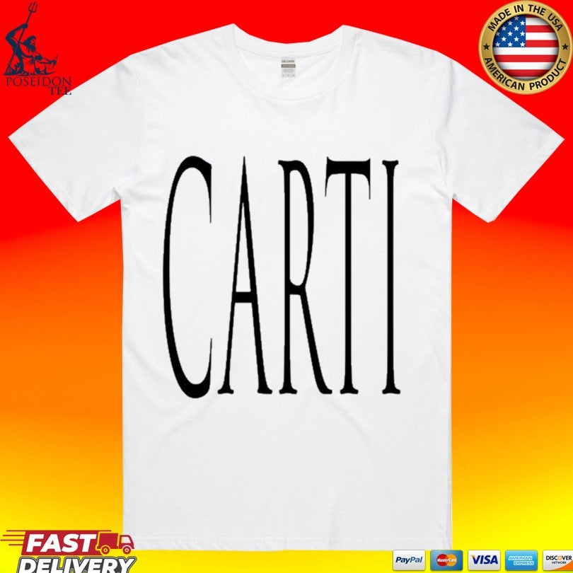 Interscope Records Carti Text Shirt