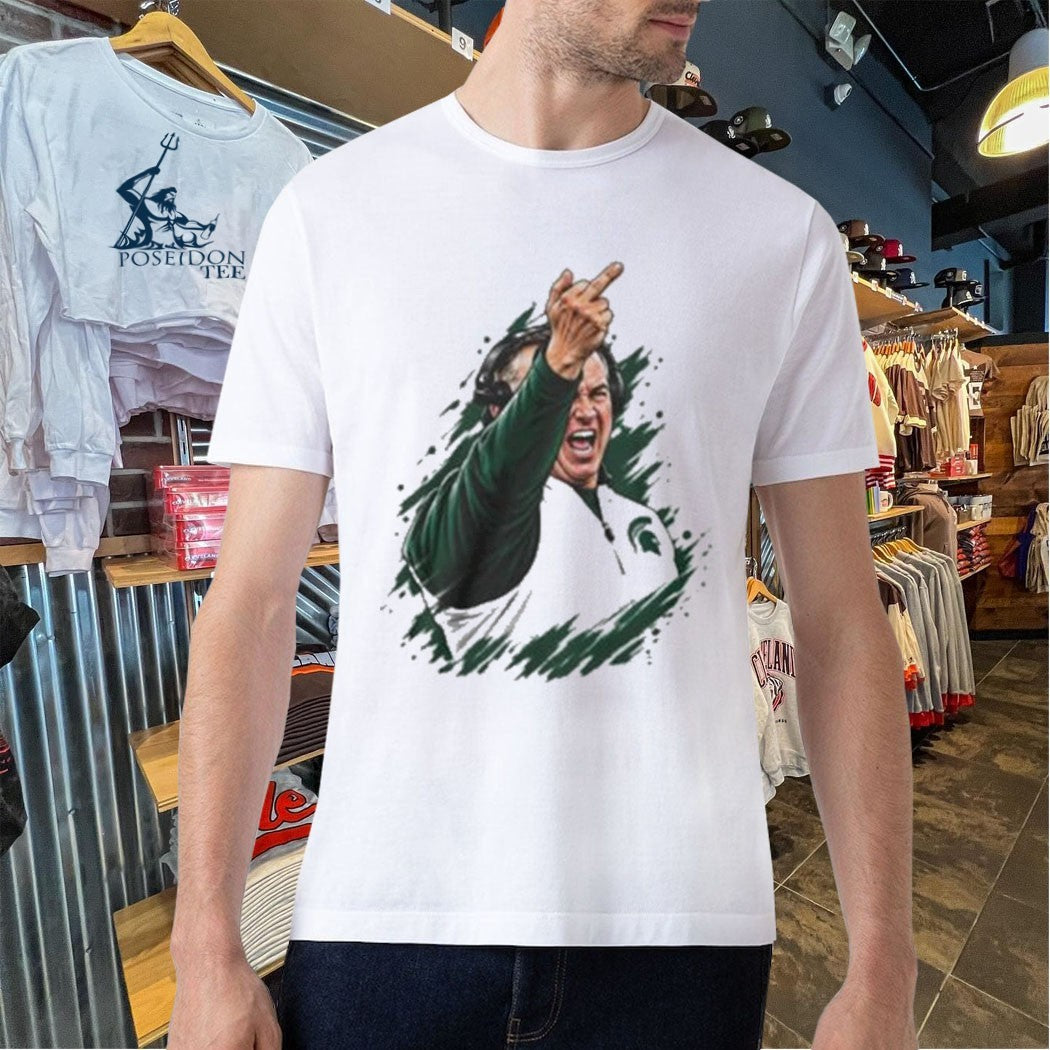 Jonathan Smith Spartans Middle Finger Shirt