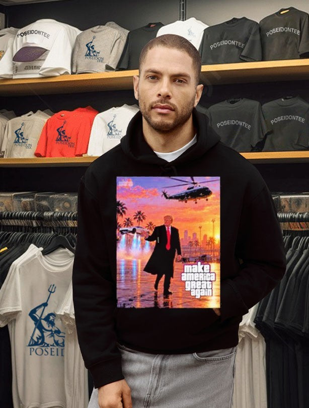 Make America Great Again Flying Cars Befor Gta 6 Shirt