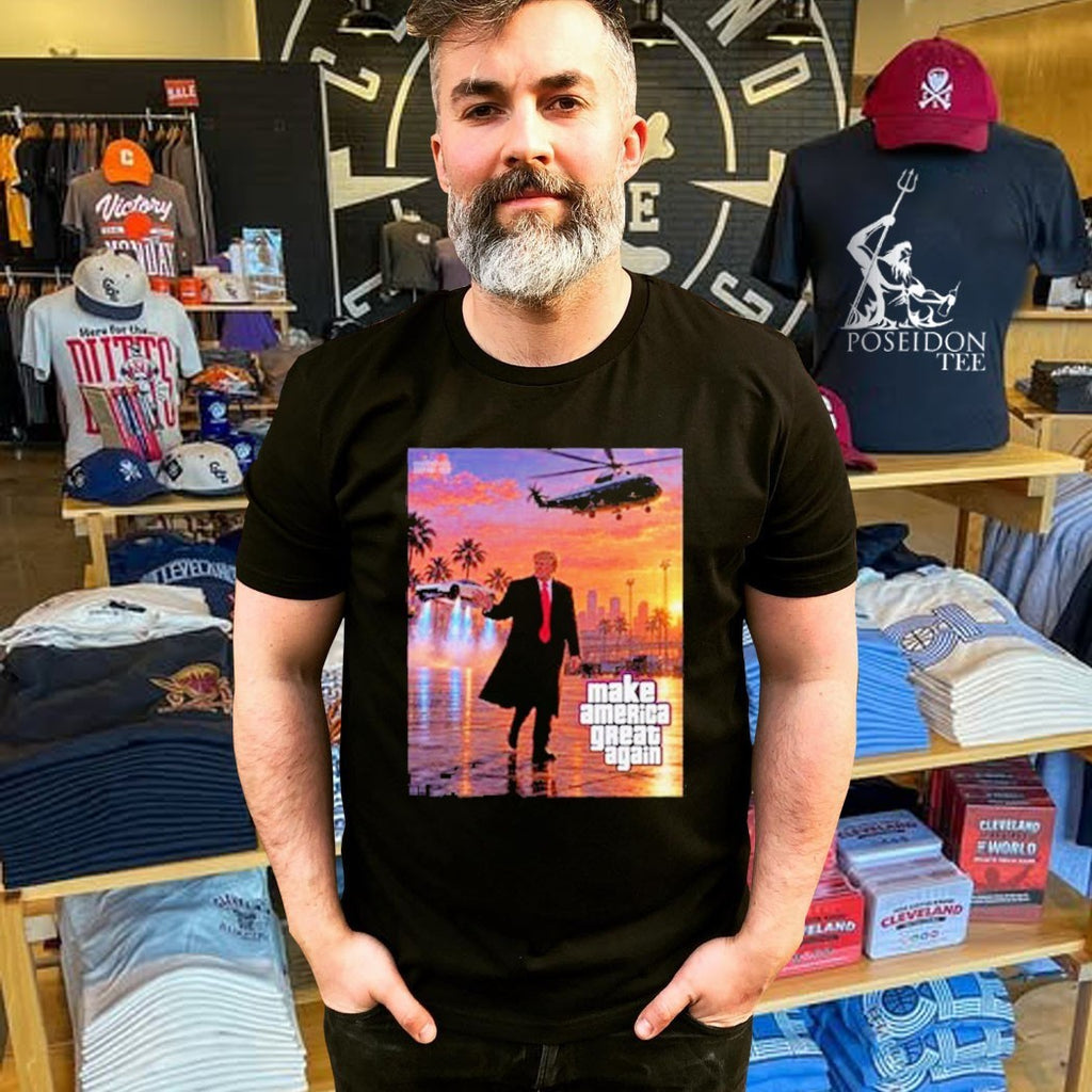 Make America Great Again Flying Cars Befor Gta 6 Shirt