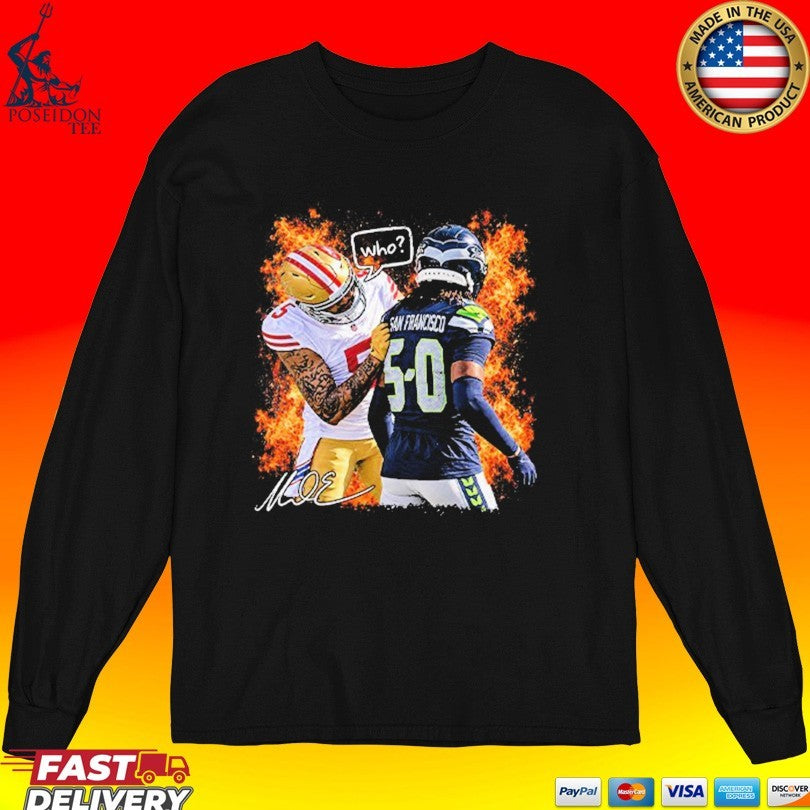 Mike Evans Who Are You Funny Sf 5-0 Football Shirt