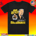Milwaukee And Brewers Homage Royal Tri-blend Hyperlocal Shirt