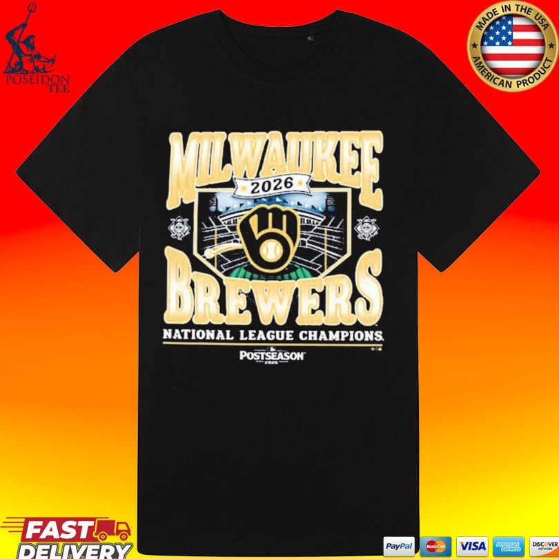 Milwaukee Brewers 2026 National League Champions Lcs Champs Inline Franklin Shirt