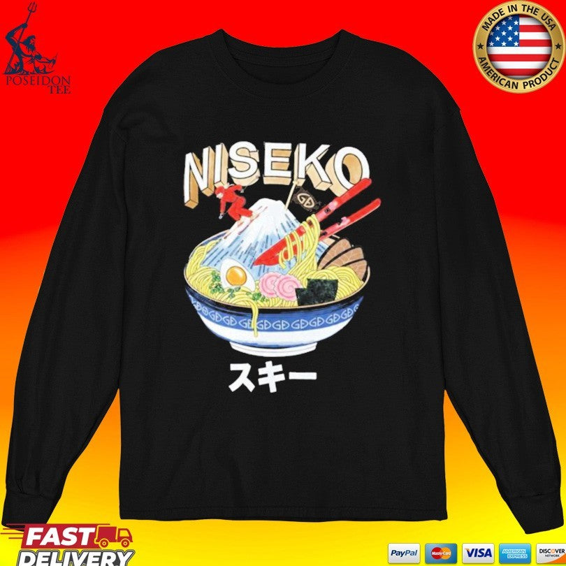 Niseko Japan Ski Ramen Ugly Christmas 2026 Shirt