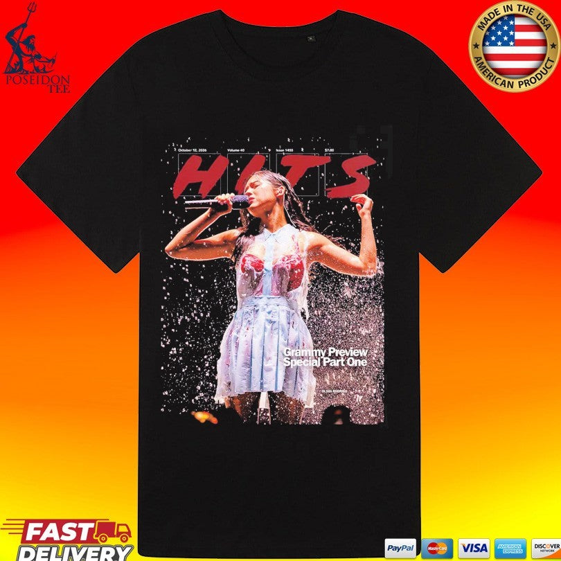 Olivia Rodrigo Graces The Cover Of Hits Daily Double Issue 1458 October 12 2026 Grammy Preview Shirt