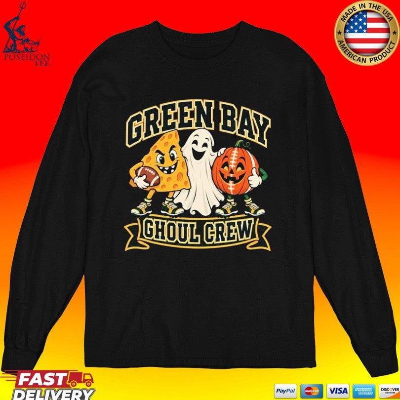 Packers Green Bay Ghoul Crew Halloween Shirt