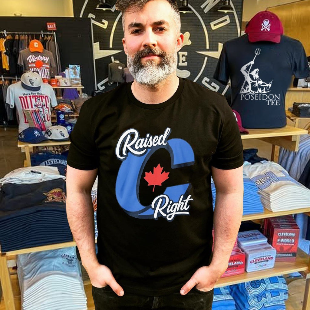 Raised Right Canada Proud Conservative Canadian Shirt