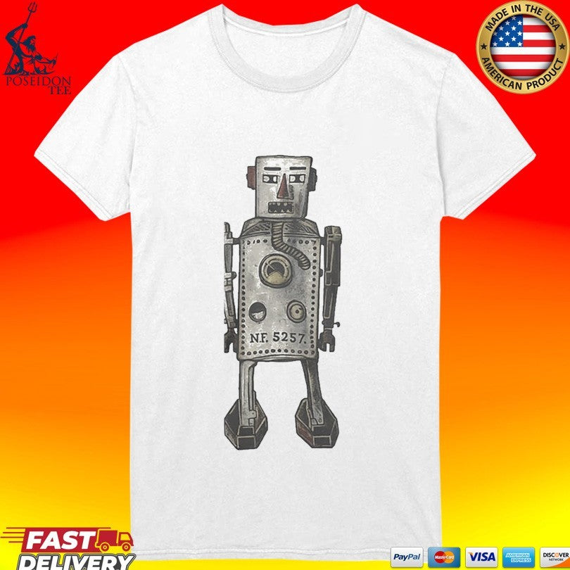 Robot Stuart Fails To Save The Universe Shirt